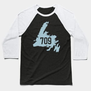 709 Area Code || Newfoundland and Labrador || Gifts || Souvenirs Baseball T-Shirt